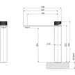 _Axia_Vessel_Mixer_Line_Drawing line drawing