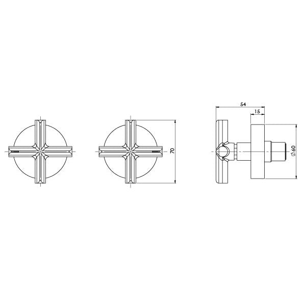 _Vivid_Slimline_Plus_Wall_Top_Assemblies_Line_Drawing line drawing