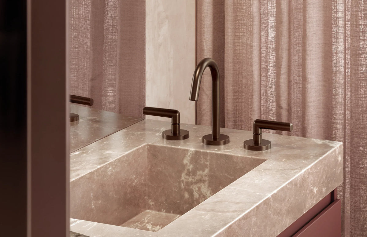 Vivid Slimline Plus Lever Basin Set