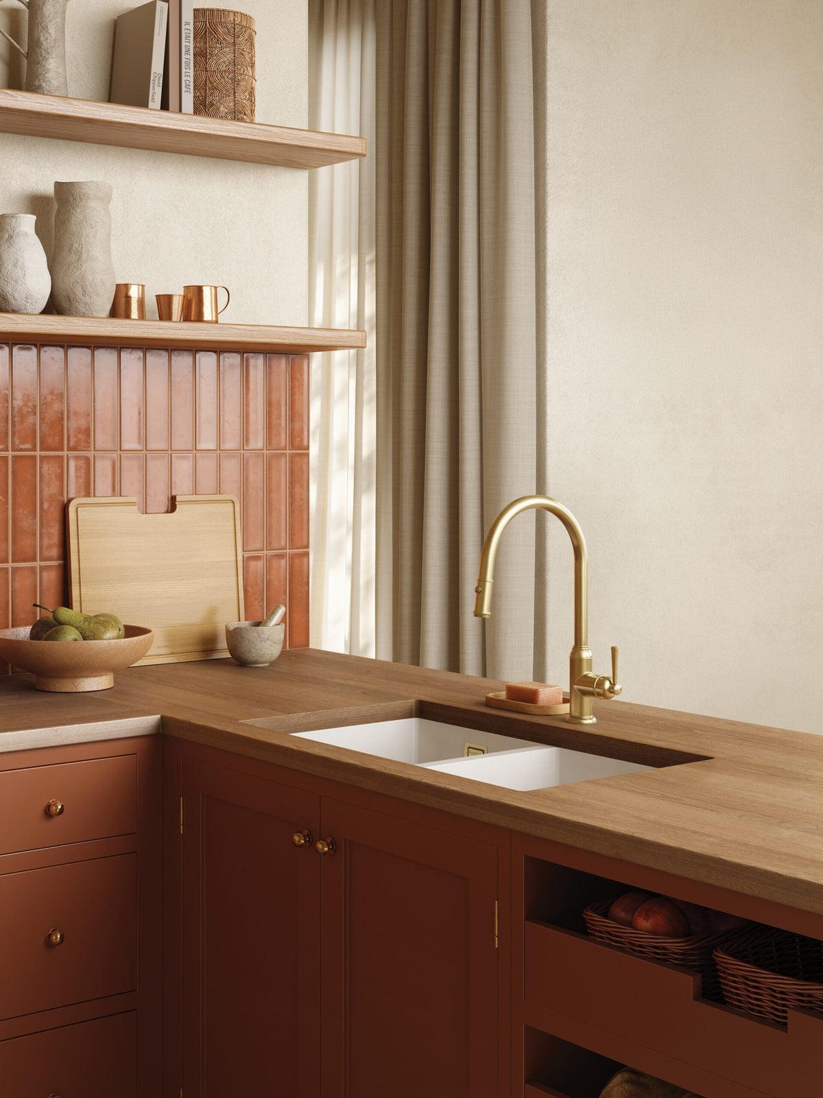Cromford Pull Out Sink Mixer