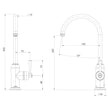 _Cromford_Sink_Mixer_line_drawing line drawing