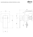 Gloss MKII SwitchMix Shower / Wall Mixer (Fit-Off Kit Only) - Lead Free