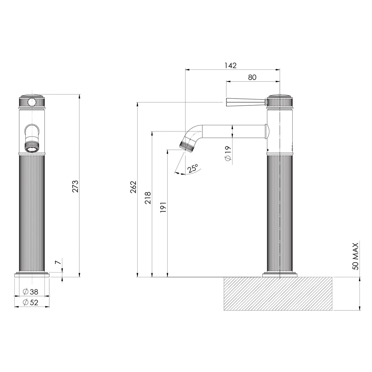 _Wiltern Vessel Mixer_ line drawing
