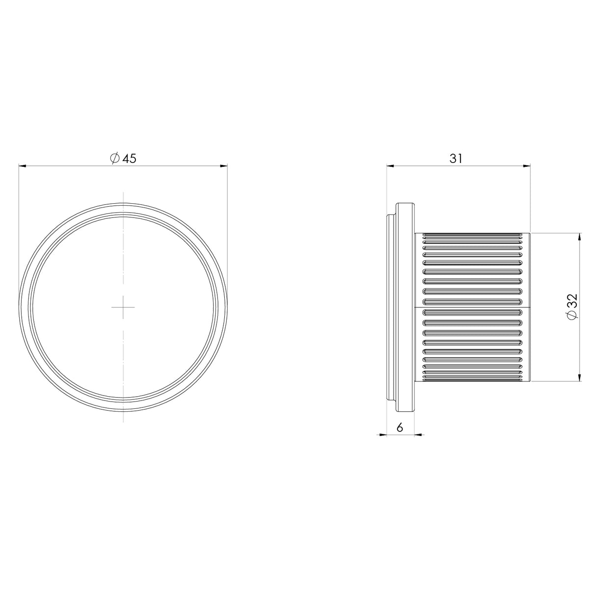 _Wiltern Robe Hook_ line drawing