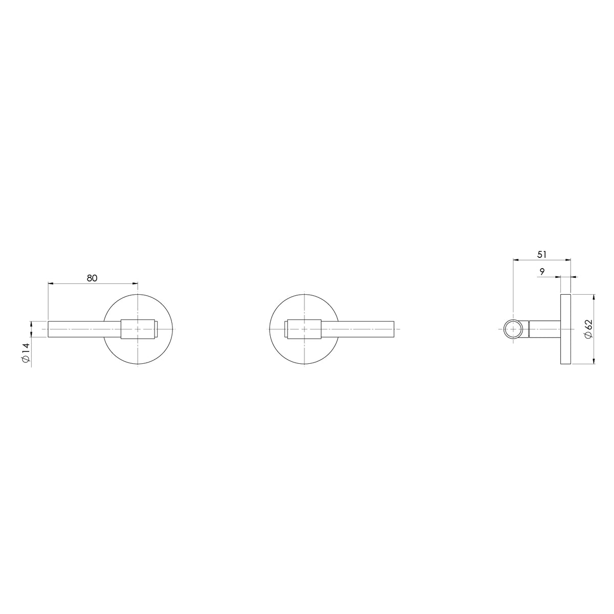 Vivid MKII Wall Top Assy line drawing