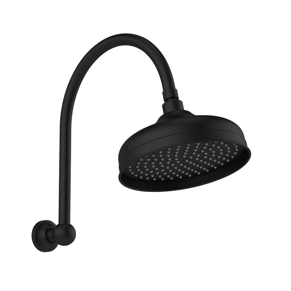 Cromford High Rise Shower Arm & Rose 210mm