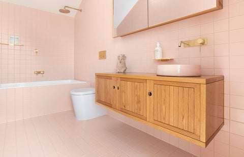 Phoenix Vivid Slimline SwitchMix Wall Basin/Bath Mixer Set 180mm Trim Kit Only