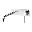 VS2813 00_Vivid_Slimline_Wall_Basin_Mixer_Set_230mm_Curved 1 line drawing