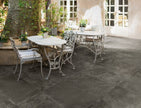 Pierres des Chateaux Chenonceau Matt Stone Look Porcelain Tiles in a room setting