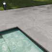 Pietra Leaden 20mm Porcelain Pavers in a room setting