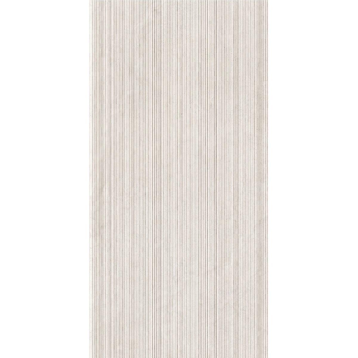 Pietra Milk 3D Chisel Matt Stone Look Porcelain Tiles tile
