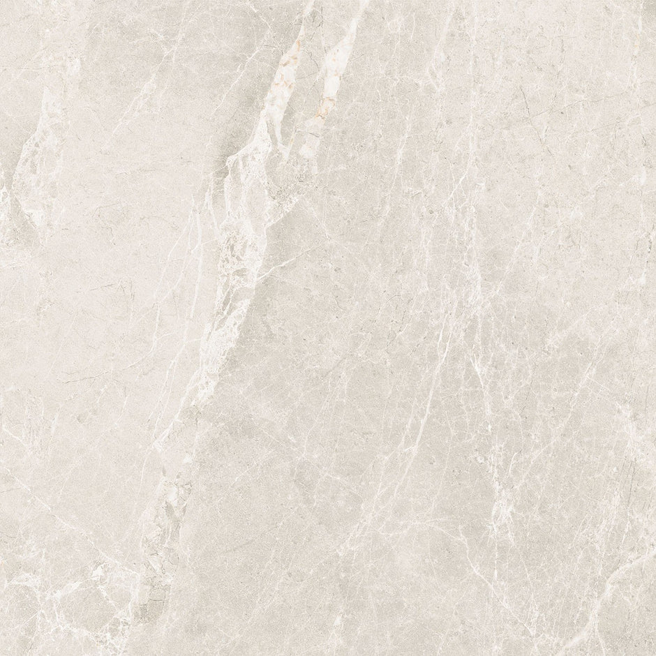 Pietra Milk Honed Stone Look Porcelain Tiles 600x600mm tile