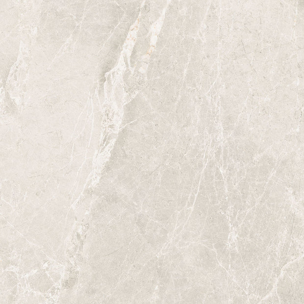 Pietra Milk Honed Stone Look Porcelain Tiles 600x600mm tile