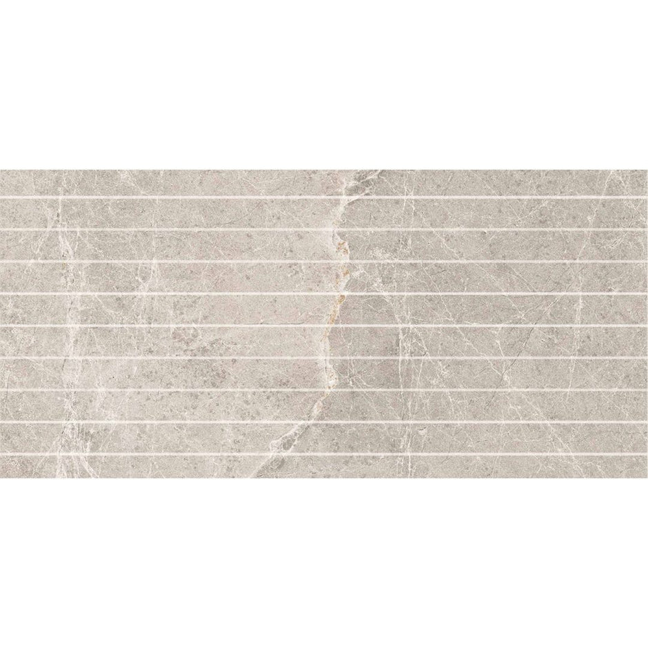 Pietra Sand Matt Strip Porcelain Mosaic tile