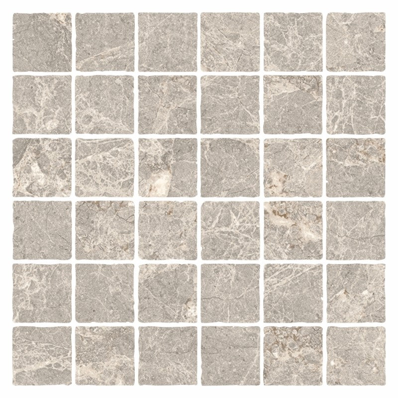 Pietra Sand Matt Tumbled Porcelain Mosaic tile