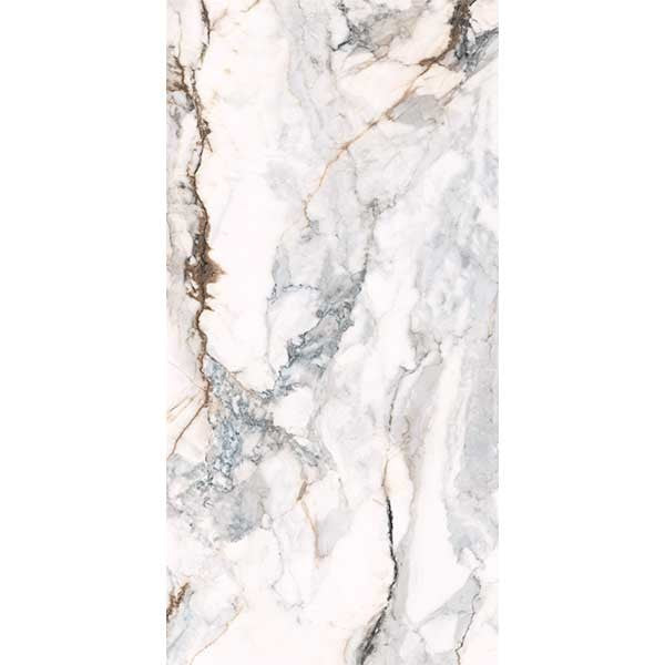 Pisa Gold Polished Marble Look Porcelain Tiles 600x1200mm tile