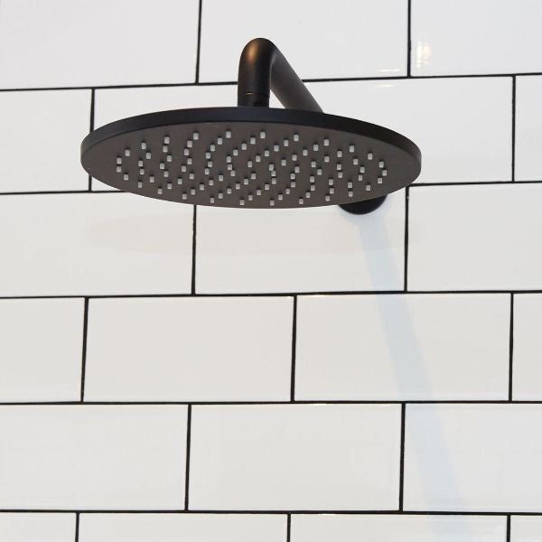 Plain Subway White Gloss Ceramic Tiles in a room setting