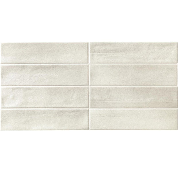 Plyta White Brick Matt Porcelain Subway Tiles tile