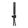 Meir Square Shower on Bracket in Matte Black