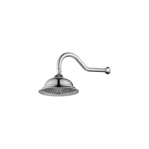 Modern National Bordeaux Shower Arm With Shower Head