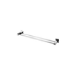 Lux Double Towel Rail 600mm in Chrome