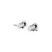 Round Washing Machine Stops 1/4 Turn in Chrome