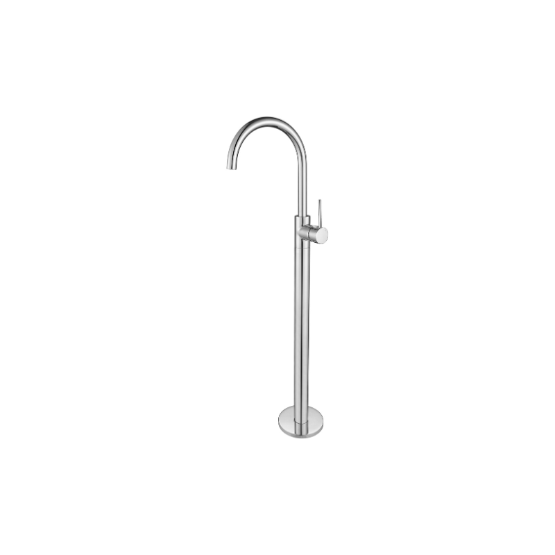 Star Mini Freestanding Bath Mixer in Chrome
