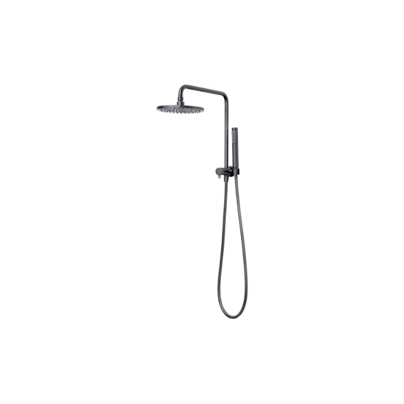 Star Mini Half Shower Column Set in Gun Metal
