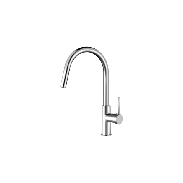 Star Mini Pull-Out Kitchen Mixer in Chrome