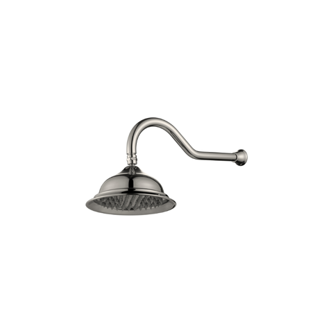 Modern National Bordeaux Shower Arm With Shower Head