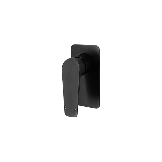Cascade Shower Mixer Matte Black