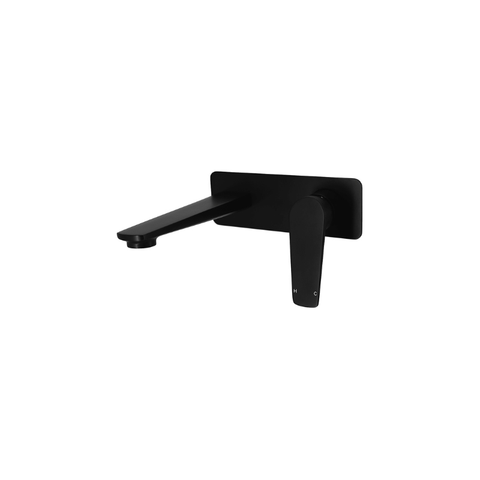 Modern National Cascade Wall Combination wall mixer and spout set