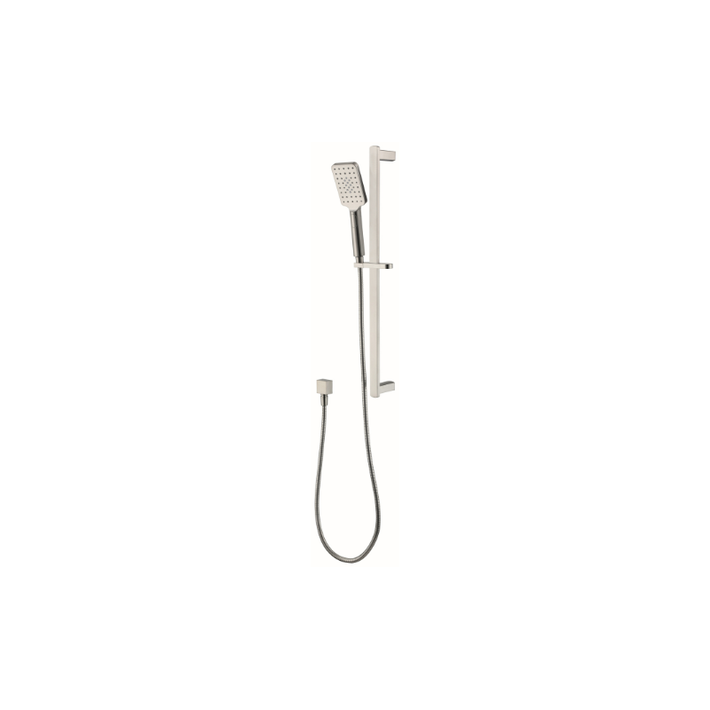 Kiama Shower On Rail Brushed Nickel