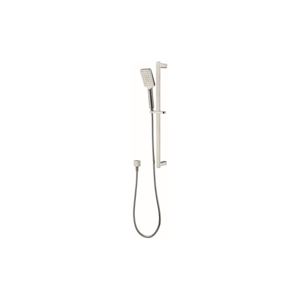 Kiama Shower On Rail Brushed Nickel