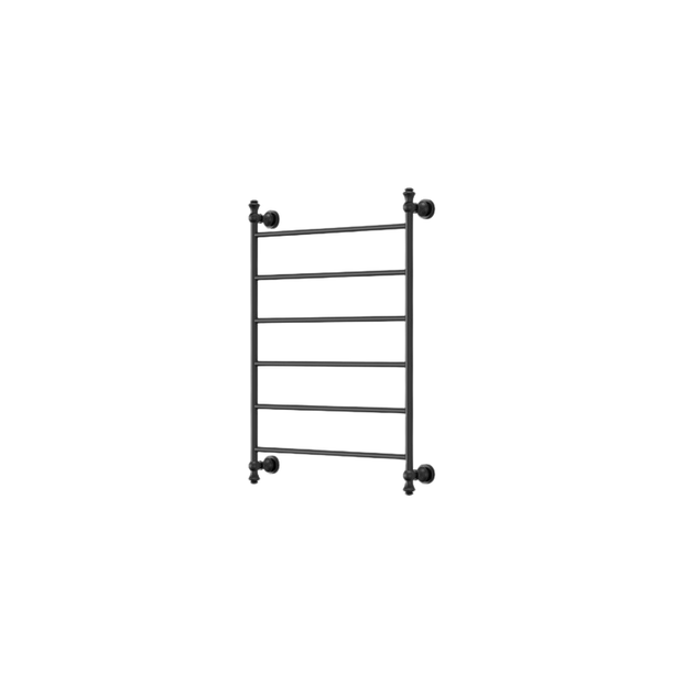 Medoc 6 Bar Heated Towel Rail Matte Black