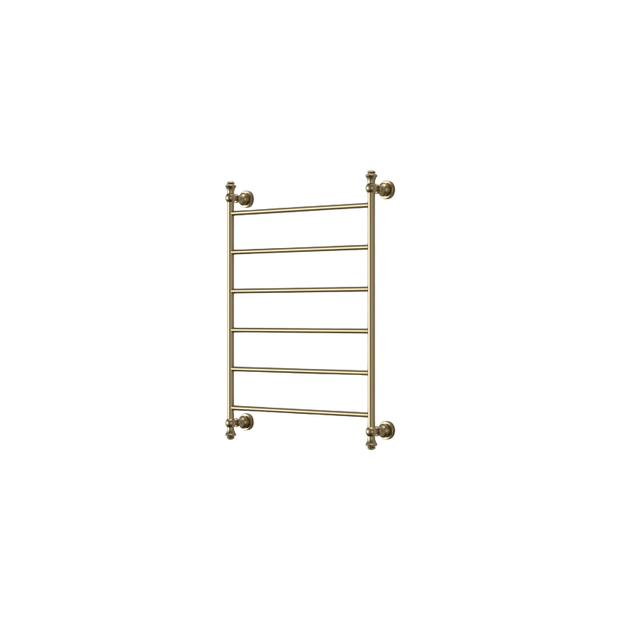 Medoc 6 Bar Heated Towel Rail Brushed Bronze