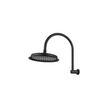 Montpellier Shower Arm With Shower Head Matte Black