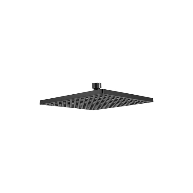 Square Shower Head 200mm Matte Black