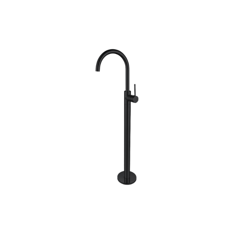 Star Mini Freestanding Bath Mixer Matte Black