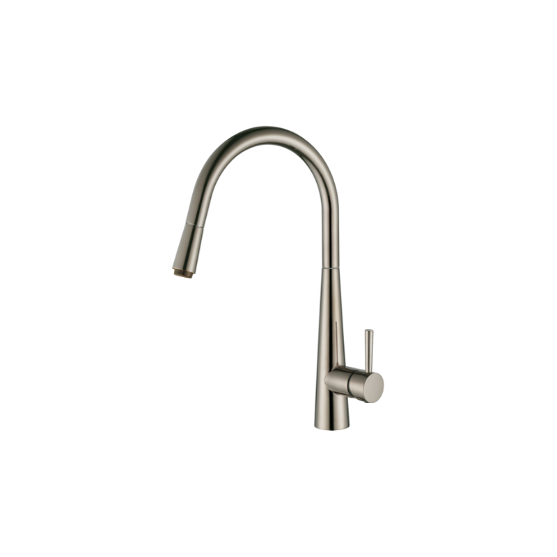 Kasper Pull-Out Kitchen Mixer Brushed Nickel