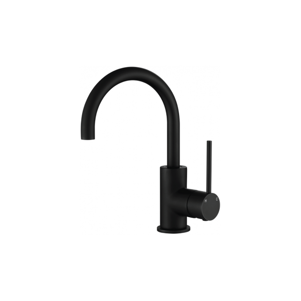 Star Mini Basin/Kitchen Mixer Matte Black