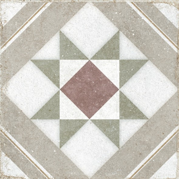 Rajola Manresa Patterned Matt Porcelain Tiles tile