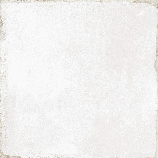 Rajola White Plain Matt Porcelain Tiles tile
