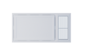 Remo Bathroom Ventilation Fan & Heater 600