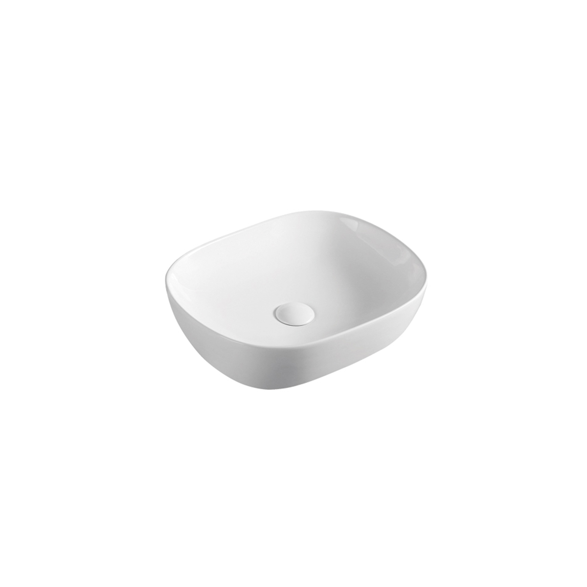 Bennett Gloss White Basin
