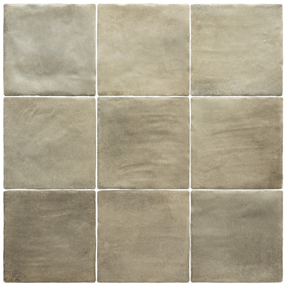 Sabbia Weald Green Matt Ceramic Tiles 100x100mm tile