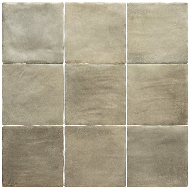 Sabbia Weald Green Matt Ceramic Tiles 100x100mm tile