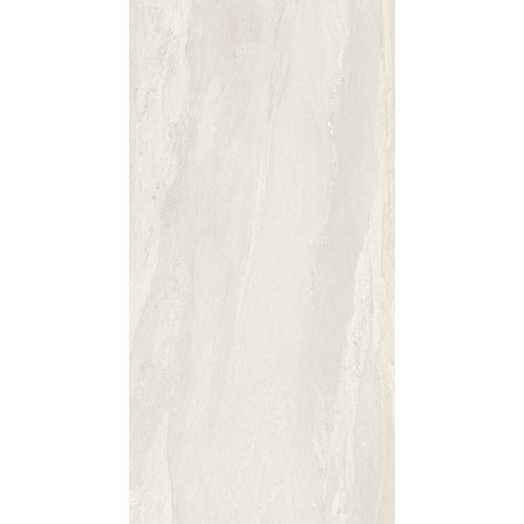 Sandstone White Matt Stone Look Porcelain Tiles 600x1200mm tile