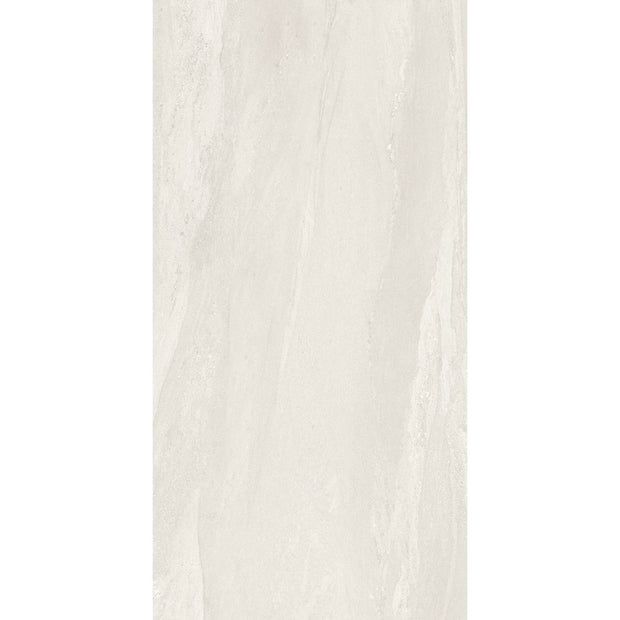 Sandstone White Matt Stone Look Porcelain Tiles 600x1200mm tile