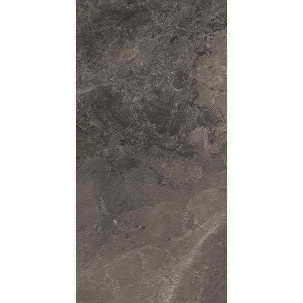 Schwarz Black Polished Marble Look Porcelain Tiles 300x600mm tile